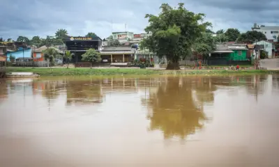 Na capital, nível do Rio Acre segue em elevação e atinge 15,08 metros na tarde deste domingo