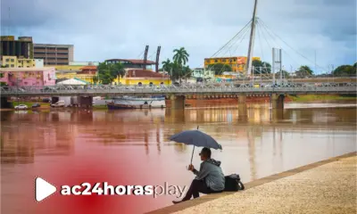 Defesa Civil registra queda no nível do Rio Acre, registrando 14,30 Metros