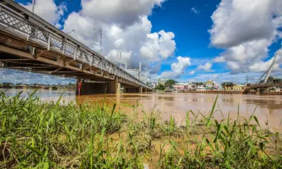 Rio Acre segue recuando e mede 15,29 metros ao meio-dia de hoje (30)