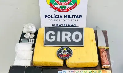 Operação do GIRO termina com prisões por tráfico em Sena Madureira