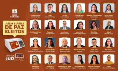 Cerimônia de posse das juízas e juízes de paz ocorre nesta quarta (10)