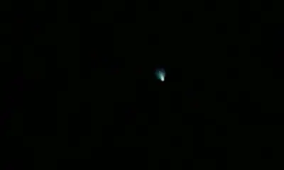 Luz misteriosa no céu era foguete chinês, explica página Mistérios do Espaço