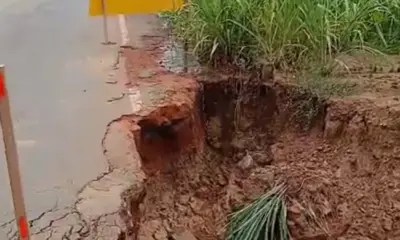 Trecho da AC-90 está comprometido em obra entregue há um ano