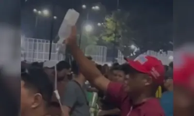 Paciente deixa posto médico e é flagrado tomando soro em festa de aparelhagem no Amapá