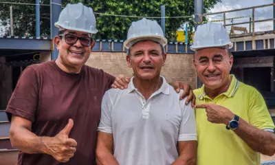 “Vai mudar a cara de Rio Branco”, diz Bocalom em visita à obra do novo Mercado Elias Mansour