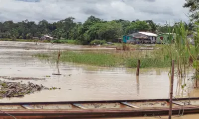 Rio Juruá ultrapassa novamente a cota de alerta em Cruzeiro do Sul