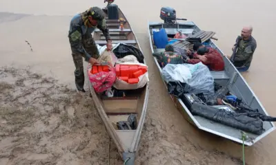 Gefron apreende 40 quilos de skank e prende quatro homens no Rio Iaco