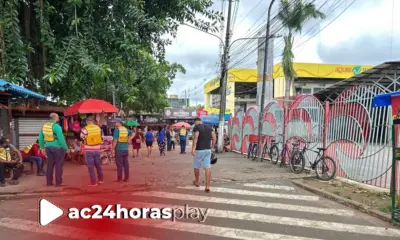 Centro tem baixa movimentação no comércio em Rio Branco