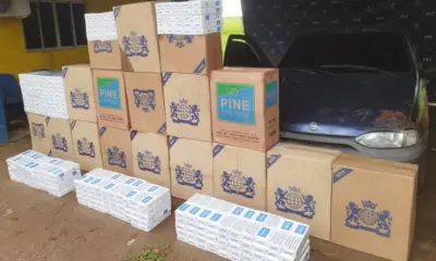 PRF apreende 11 mil maços de cigarros contrabandeados na AC-40