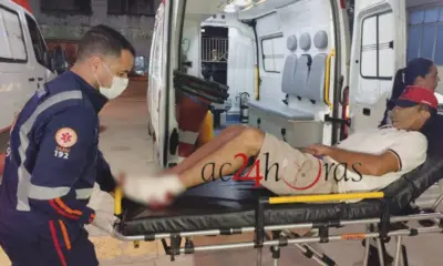 Homem é ferido a tiros enquanto bebia com a namorada em bar de Rio Branco