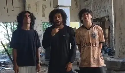 Criadores de conteúdo exploram ruínas de antigo hotel abandonado na Transacreana