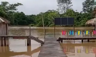 Nível do Rio Môa e do Igarapé Branco sobe e ameaça comunidades em Mâncio Lima