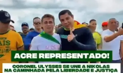 Ulysses adere à marcha bolsonarista que questiona decisões do STF