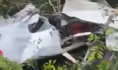 Vídeo mostra queda de avião em pista clandestina na zona rural de Manacapuru