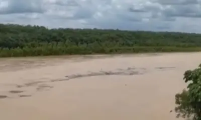 Rio Tarauacá volta a subir levemente, mas permanece abaixo da cota de transbordamento