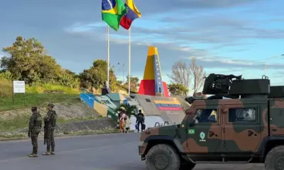 Exército reforça fiscalização na fronteira do Brasil com a Venezuela