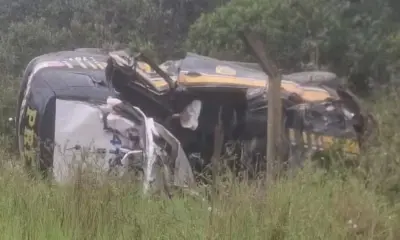 Acidente com viatura da PRF mata policial na BR-174, no Amazonas