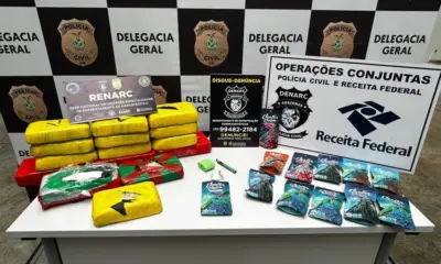 Carregamento de maconha líquida é apreendido em Manaus