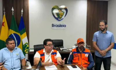 Enchente em Brasileia leva prefeitura a cancelar Carnaval e declarar emergência