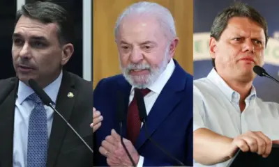 Flávio e Tarcísio derrotariam Lula no 2º turno, mostra Apex/Futura
