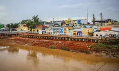 Rio Acre segue em queda e atinge 10,70 metros em Rio Branco, aponta Defesa Civil
