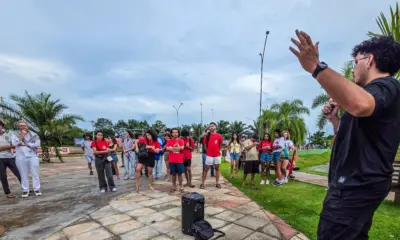 Ato com 50 participantes em Rio Branco repudia intervenção estrangeira na Venezuela