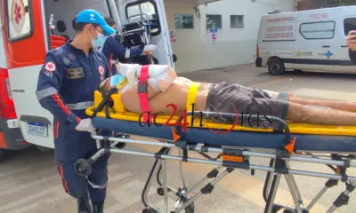 Dependente químico é agredido a golpes de ripas em via pública na capital