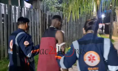 Homem é agredido com ripa por membros de facção no bairro da Base