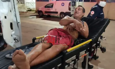Idoso é ferido com golpe de faca após negar dinheiro pra mulher em Rio Branco