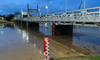 Com rio em alta, Prefeitura organiza resposta a possíveis desalojamentos