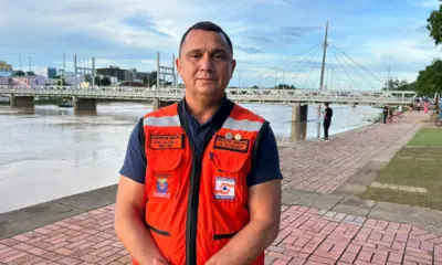 Rio Acre na capital pode atingir cota de alerta na sexta-feira