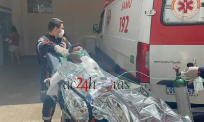 Furto em galpão termina com suspeito ferido por descarga elétrica