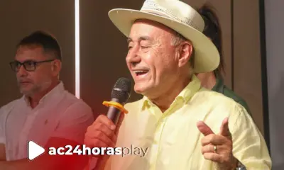 Bocalom oficializa pré-candidatura ao Governo do Acre durante coletiva em Rio Branco