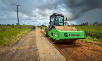 Na Transacreana, Deracre reforça manutenção no km 87 e vistoria condições da rodovia