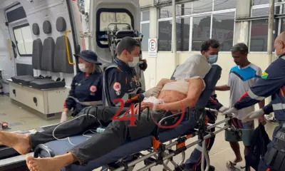 Jovem é ferido com seis facadas durante devolução de acessório de moto