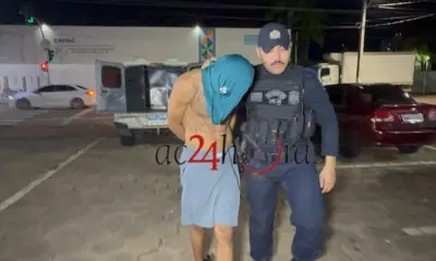 Homem monitorado por tornozeleira é detido com espingarda na Cidade Nova