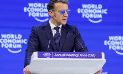 Em indireta a Trump, Macron critica “ambições imperiais” em Davos