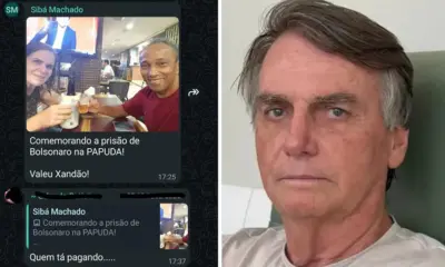 Com cerveja, Sibá festeja transferência de Bolsonaro para Papudinha