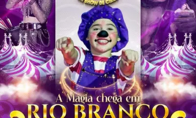 Circo Mundo Mágico estreia nesta sexta-feira em Rio Branco