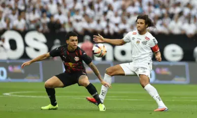 Santos e Bragantino empatam em jogo sem emoção, e Palmeiras segue líder