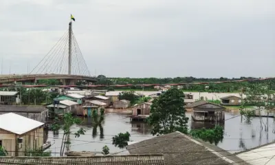 Rio Juru&aacute; segue vazando e deixa Cota de Alerta em Cruzeiro do Sul