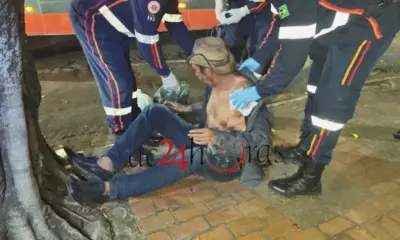 Dependente químico é esfaqueado em casa abandonada