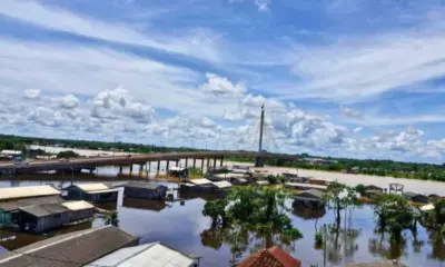 Rio Juruá segue registra 13,44 metros nesta quinta-feira