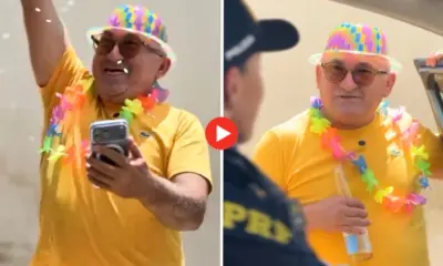 “Divo” estrela campanha da PRF contra álcool e direção no Carnaval