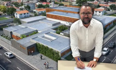 Prefeito de Feijó assina ordem de serviço para construção de escola de tempo integral