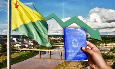 Acre acompanha queda histórica do desemprego no país com 18,8% da população trabalhando por conta própria