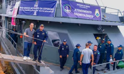 Navio Hospitalar Dr. Montenegro faz 120 atendimentos por dia em Cruzeiro do Sul