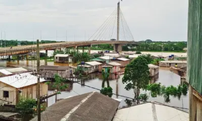 Rio Juruá mantém nível de 13,44 metros em Cruzeiro do Sul