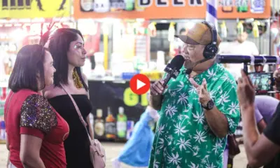 Terceira noite de carnaval reúne famílias no Carnaval 2026 Rio Branco Folia
