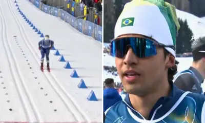 “Fiz o melhor que eu tinha”, diz acreano Manex Silva após melhor resultado do Brasil no esqui cross-country